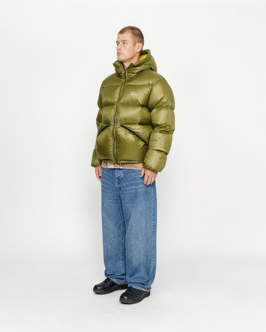 PARKA EN MICRO RIPSTOP REMBOURRÉE DE DUVET