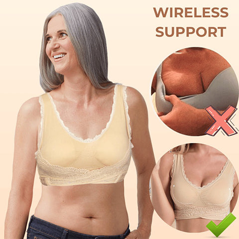 🎁Achetez-en 1, obtenez-en 2 GRATUITS🎁 - Soutien-gorge Confortable Corset Bretelles Croisées à Boucles Latérales Dentelle