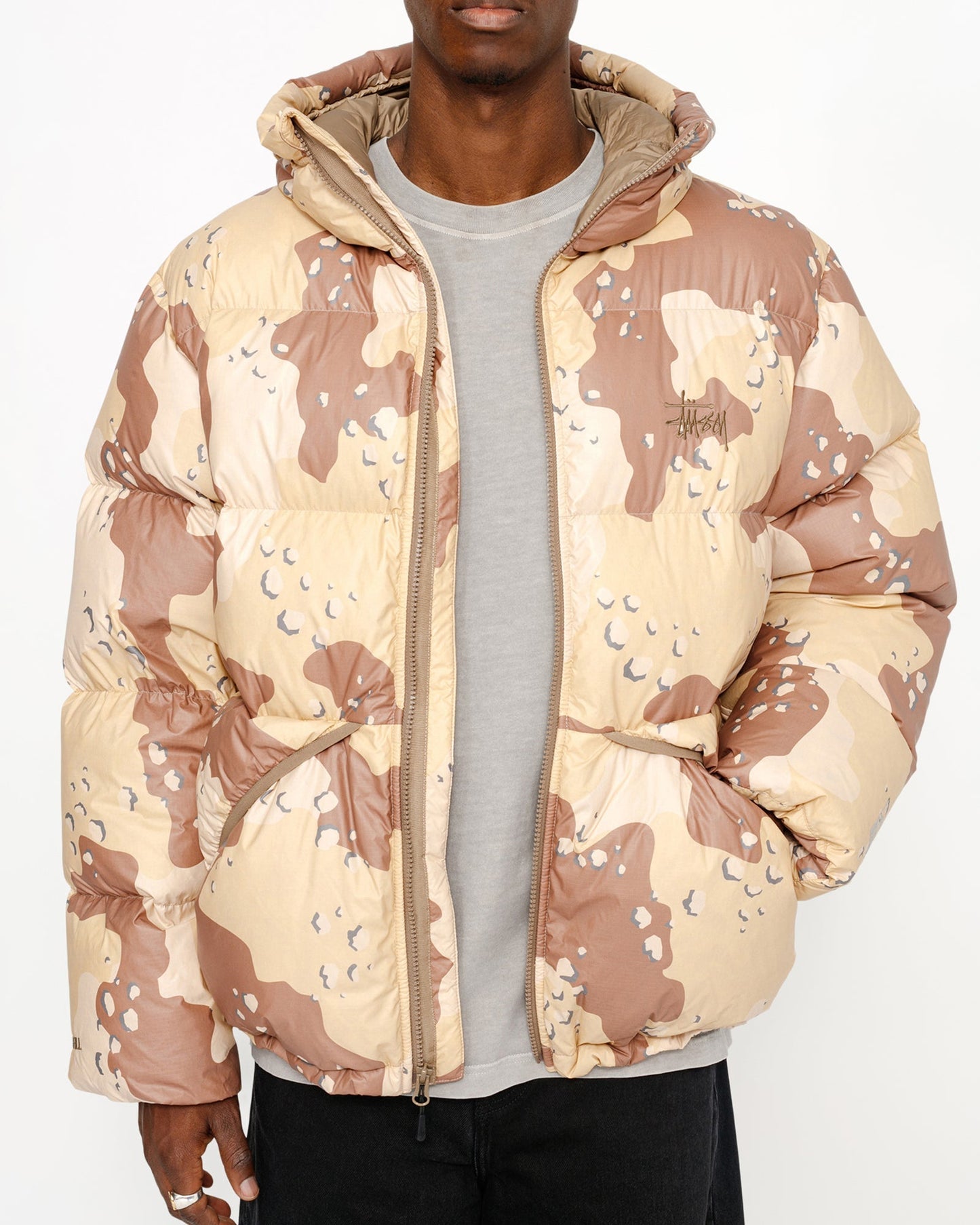 PARKA EN DUVET CAMO RIPSTOP
