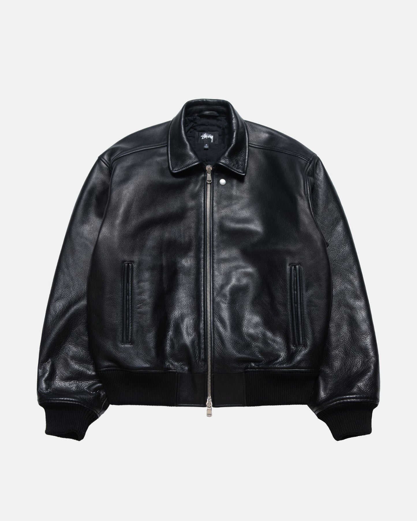 BLOUSON D'AVIATEUR EN CUIR