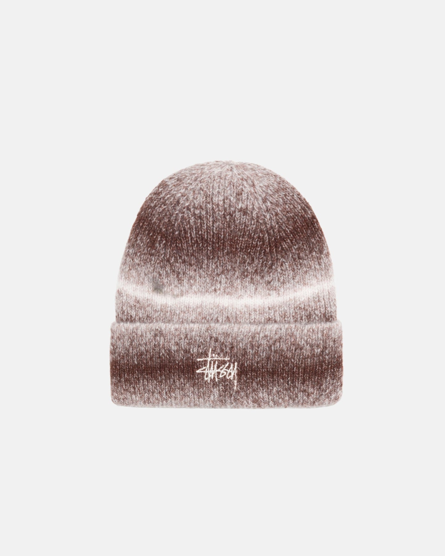 BONNET À REVERS EN TRICOT RAYÉ