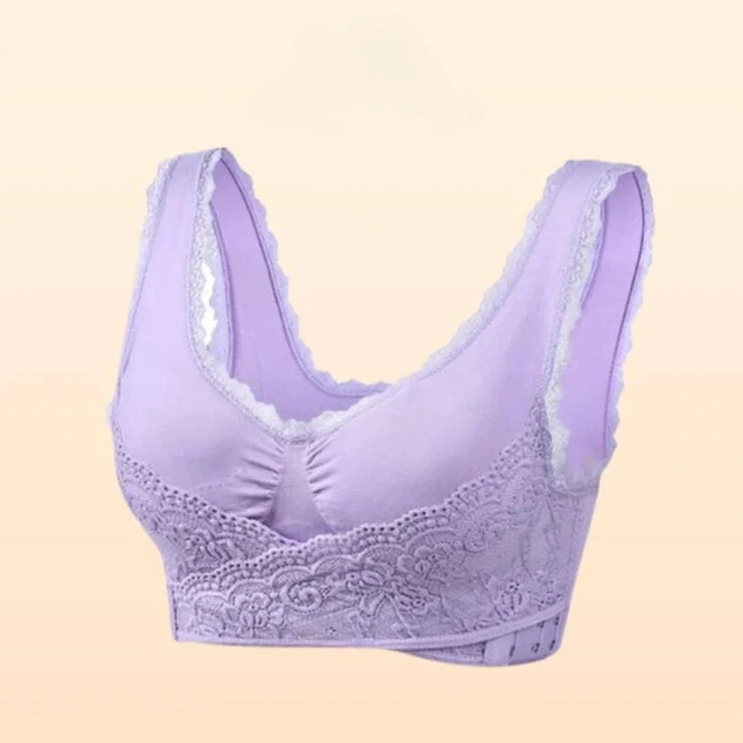 🎁Achetez-en 1, obtenez-en 2 GRATUITS🎁 - Soutien-gorge Confortable Corset Bretelles Croisées à Boucles Latérales Dentelle